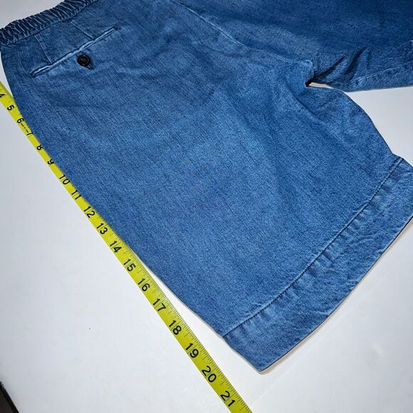 NWT Officine Générale Tencel Shorts Size 50 (Fits 32) Drawstring - Picture 12 of 14